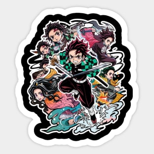 Demon Slayer Emotional Excellence Sticker